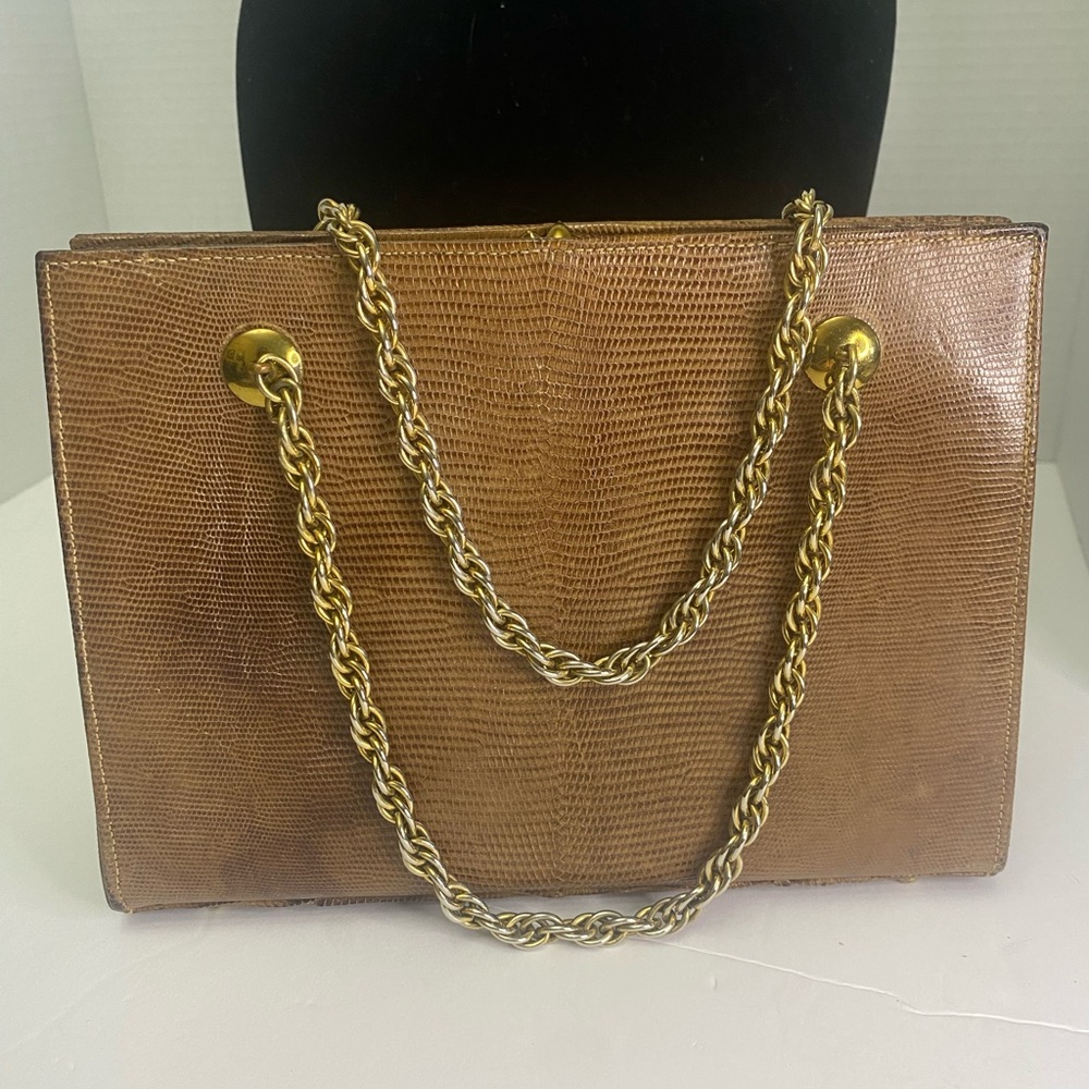 Vintage 1950’s Era Arnold’s of Chicago Elegant Brown Chain